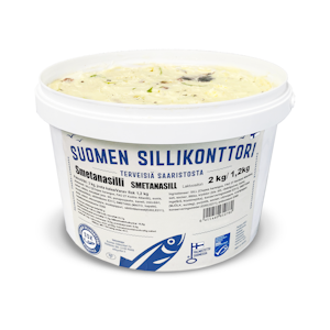 Suomen Sillikonttori smetanasilli 2kg/1,2kg MSC