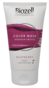 Biozell Color Mask 150ml raspberry hoitava hiussävyte