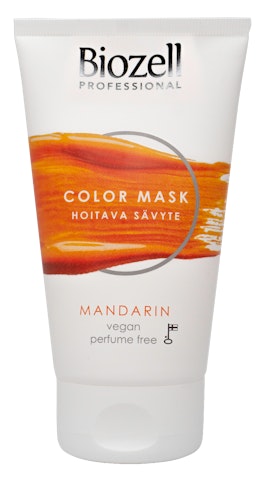 Biozell Color Mask 150ml Mandarin hoitava hiussävyte