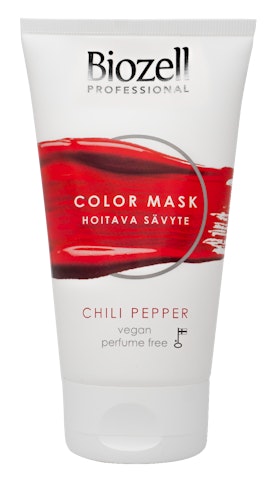Biozell Color Mask sävyte 150ml Chili pepper hoitava hiussävyte