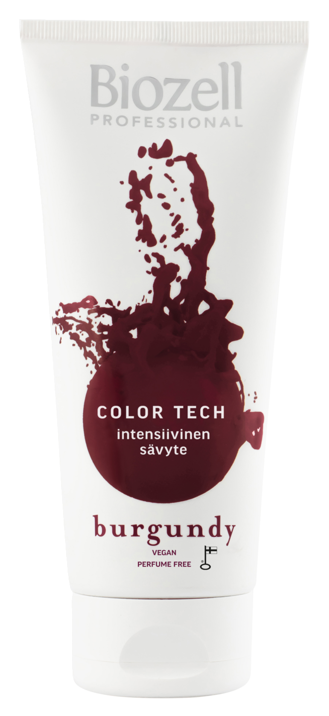 Biozell Professional Color Tech intensiivinen sävyte 200ml Burgundy