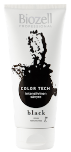 Biozell Professional Color Tech intensiivinen sävyte 200ml Black