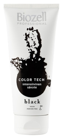 Biozell Professional Color Tech hoitava sävyte 200ml Black