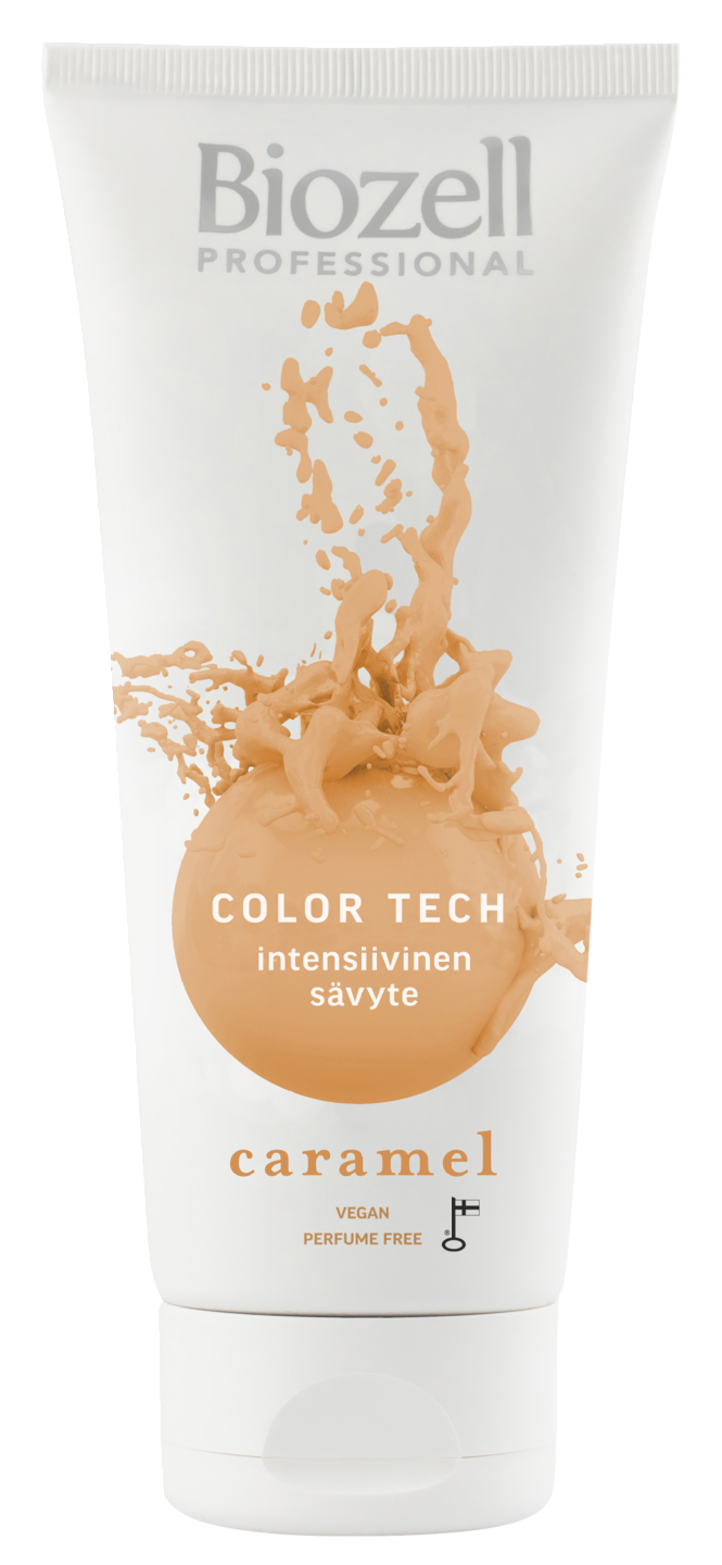 Biozell Professional Color Tech Intensiiivinen sävyte 200ml Caramel