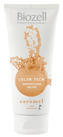 Biozell Professional Color Tech intensiivinen sävyte 200ml Caramel