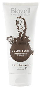 Biozell Professional Color Tech intensiivinen sävyte 200ml Ash Brown