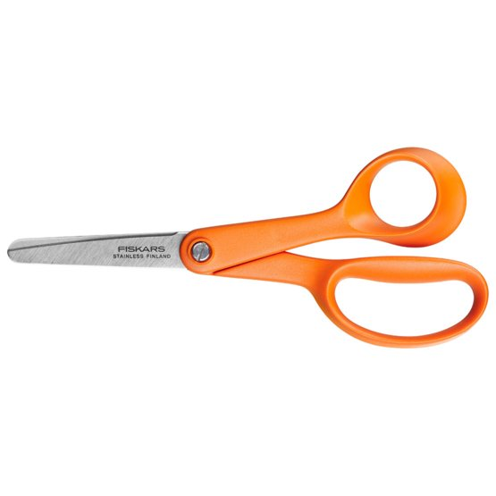 Fiskars Classic lasten oikeakätiset sakset 13 cm, oranssi