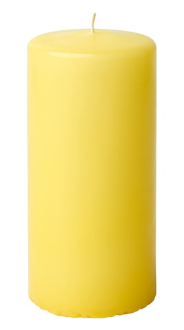 Havi pöytäkynttilä 7x15cm keltainen
