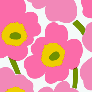 Marimekko lautasliina 24cm 20kpl Unikko pinkki