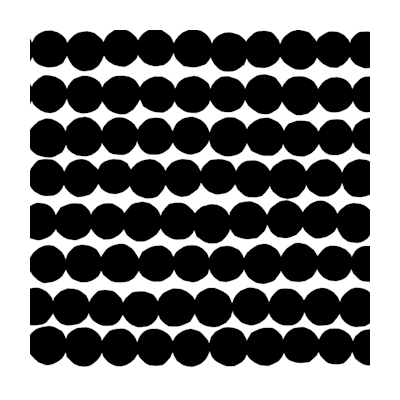 Marimekko lautasliina 33cm 20kpl Räsymatto mustavalkoinen
