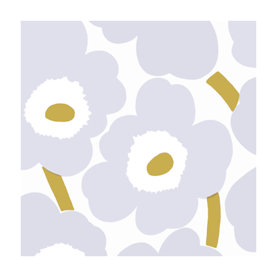 Marimekko Unikko harmaa airlaid lautasliina 40cm 15kpl