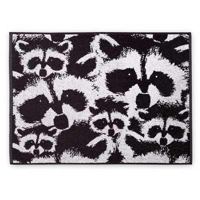 Finlayson Pesue-käsipyyhe 50x70cm musta/valkoinen | K-Ruoka Verkkokauppa