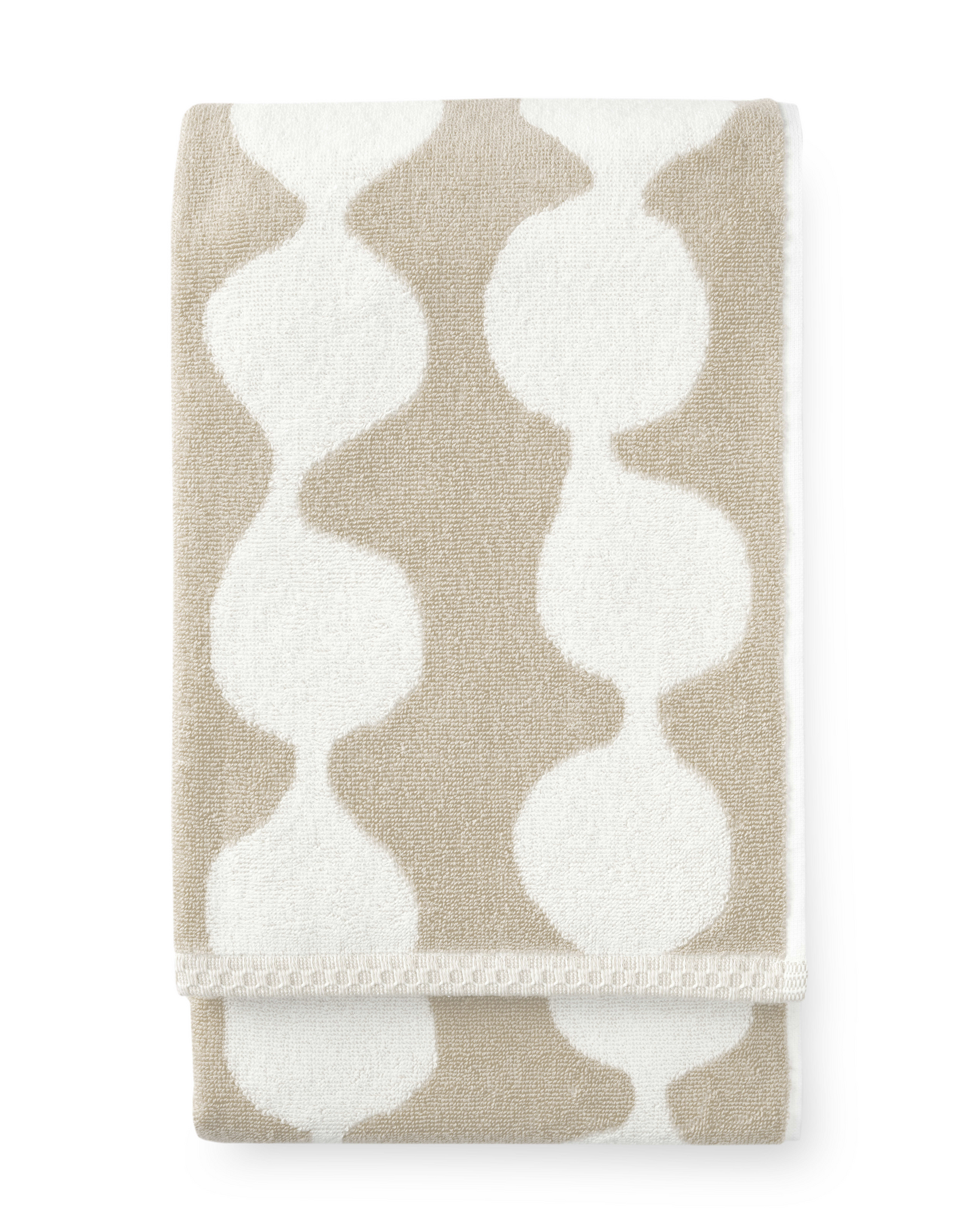 Finlayson Pampula käsipyyhe beige-valkoinen 50x70 cm | K-Ruoka Verkkokauppa