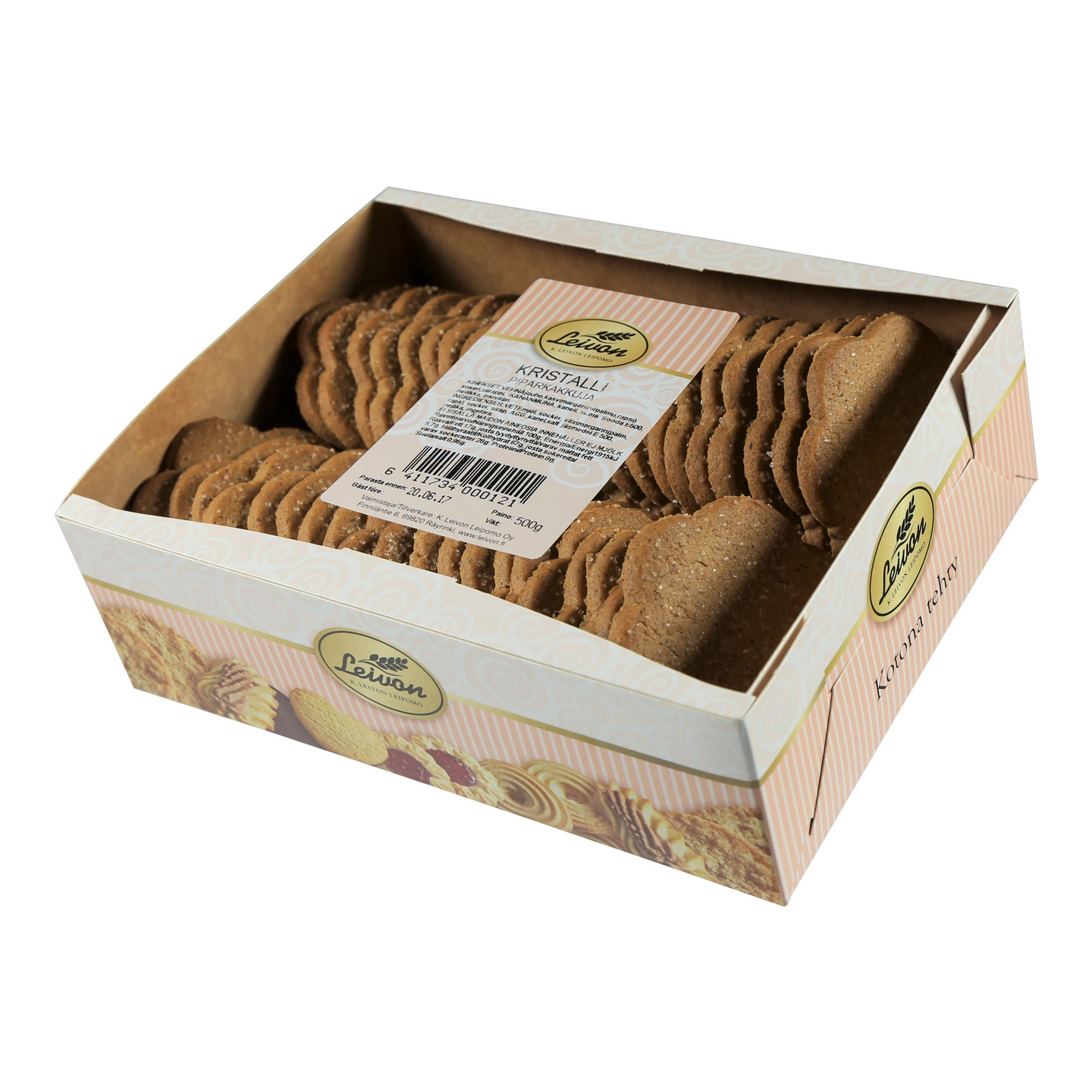 Leivon Kristalli piparkakkuja 500g