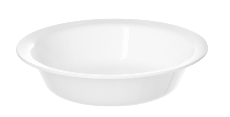 GastroMax Bio lautanen syvä 19,5 cm valkoinen