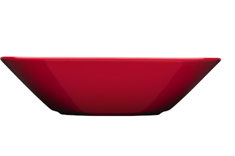 Iittala Teema lautanen syvä 21cm punainen