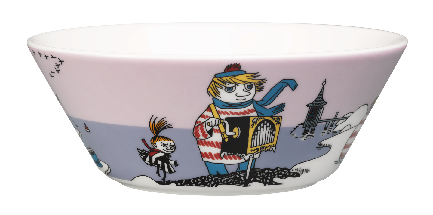 Moomin Arabia Muumi kulho 15 cm Tuutikki violetti
