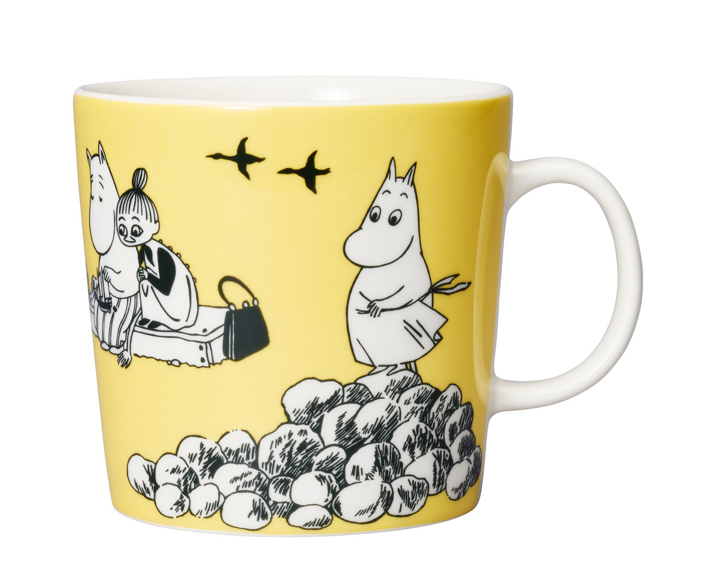 Moomin Arabia muki 0,4 l keltainen