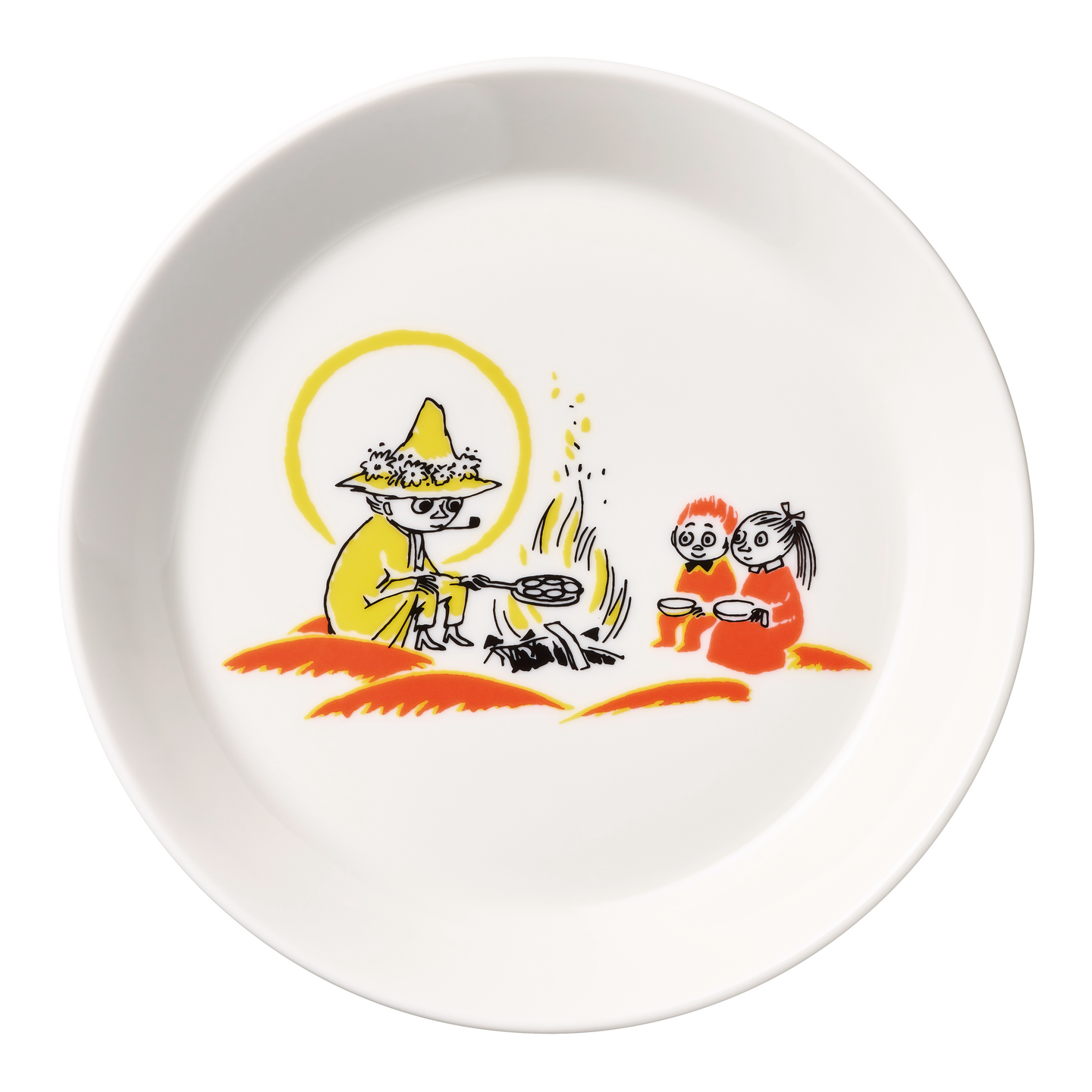 Moomin Arabia Muumi lautanen19 cm ABC Nuuskamuikkunen