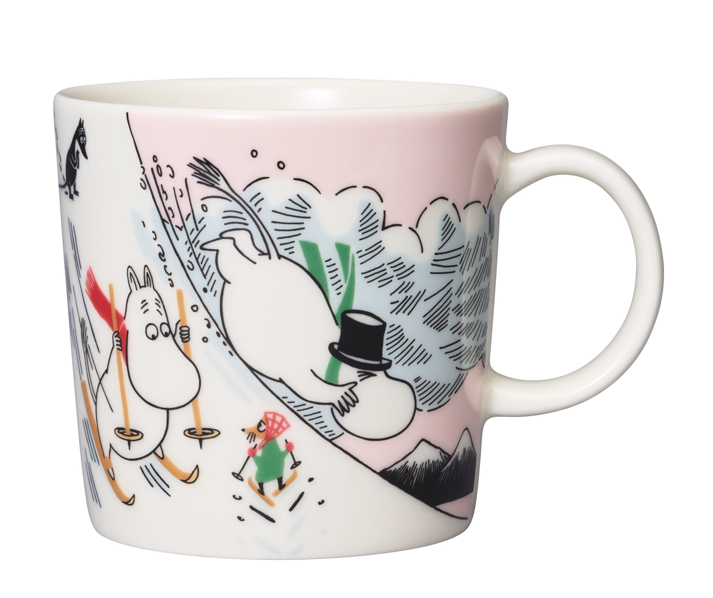 Moomin Arabia muki 0,3 l Mäenlasku