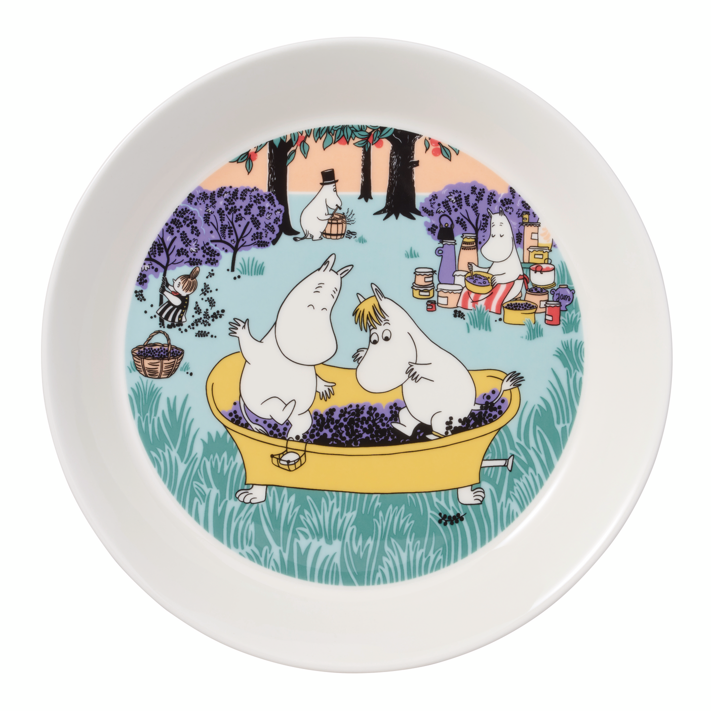 Moomin Arabia Muumi lautanen 19 cm Marjassa