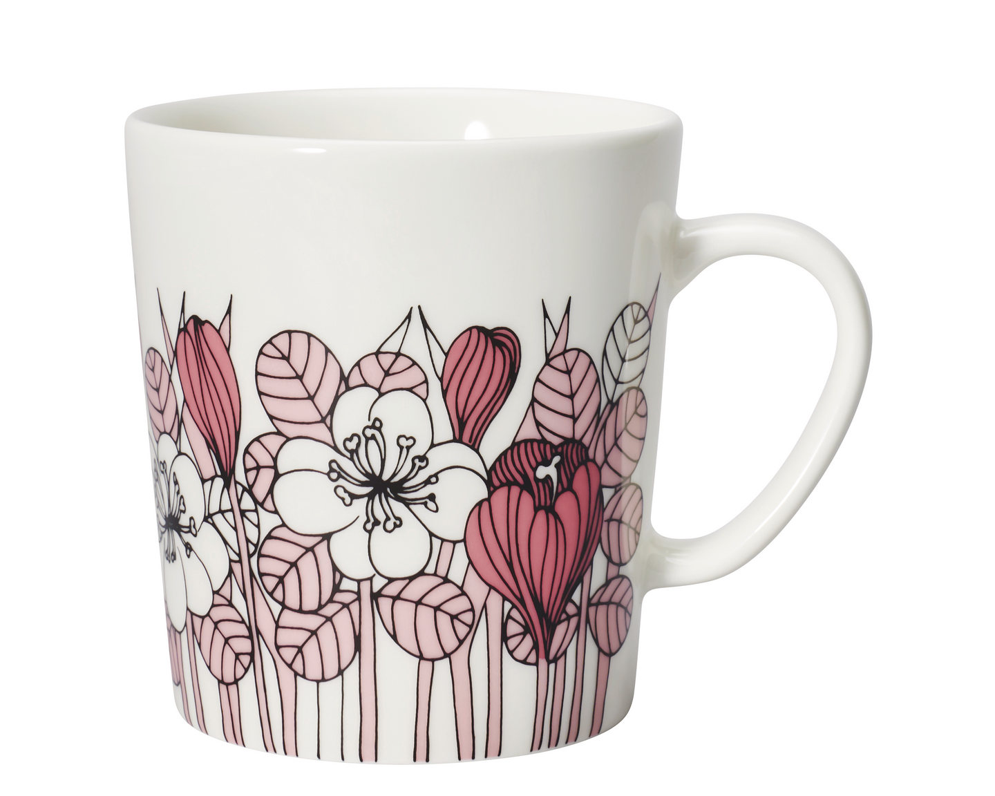 Arabia Krokus muki 0,3 l Roosa nauha