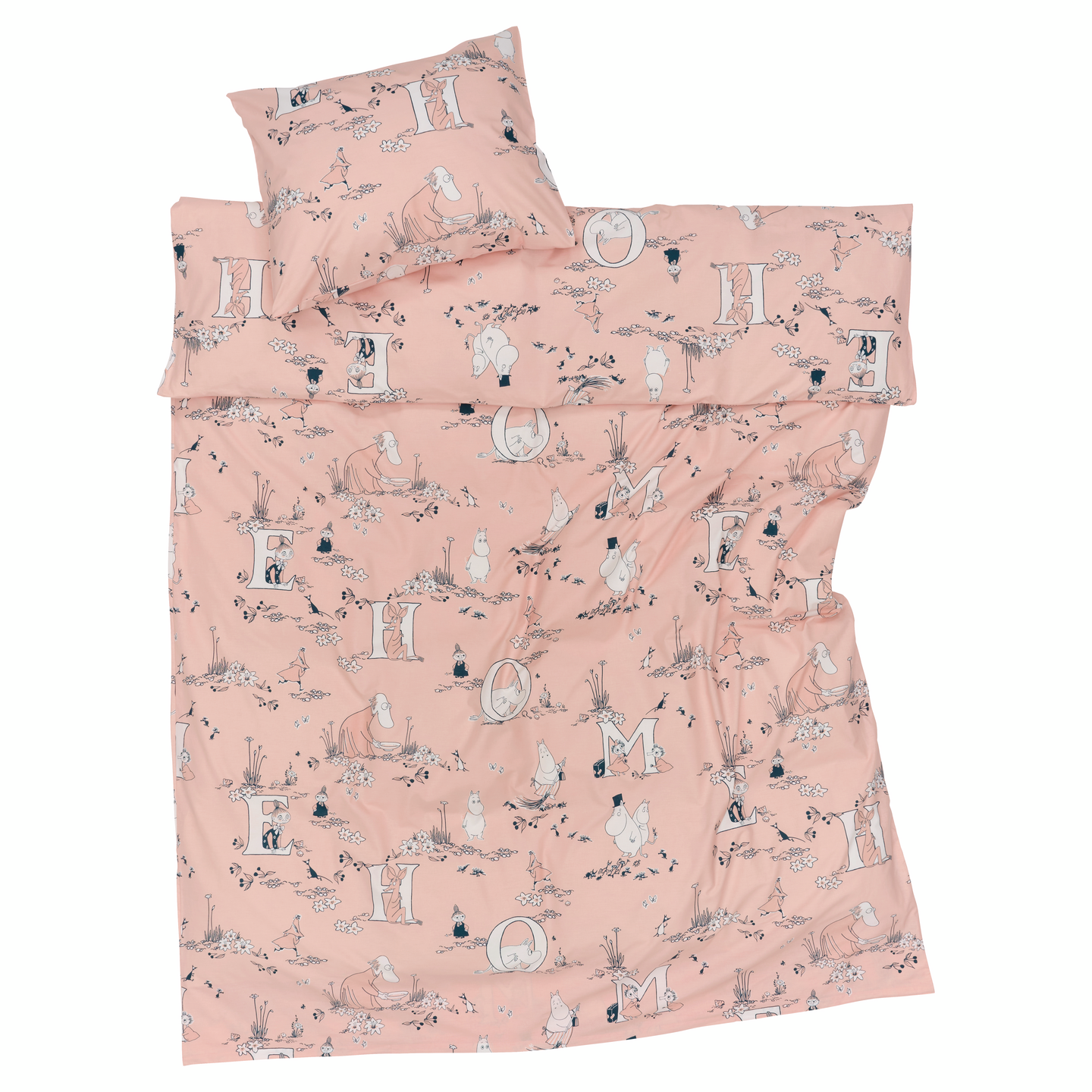 Muumi pussilakanasetti 150 x 210 cm, 50 x 60 cm Home