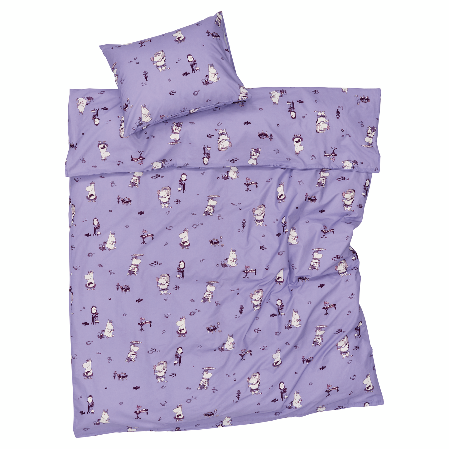 Muumi pussilakanasetti 150 x 210 cm Niiskuneiti