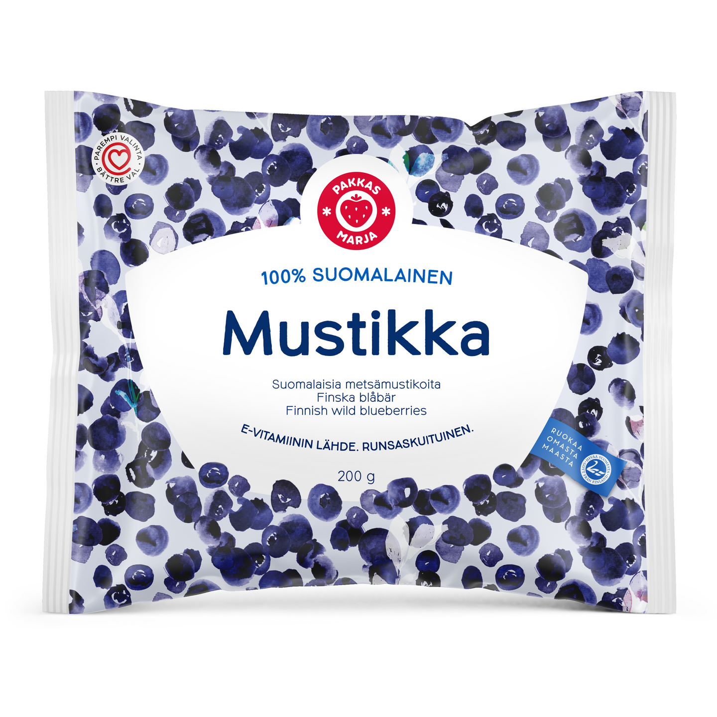 Pakkasmarja mustikka 200g suomalainen pakaste