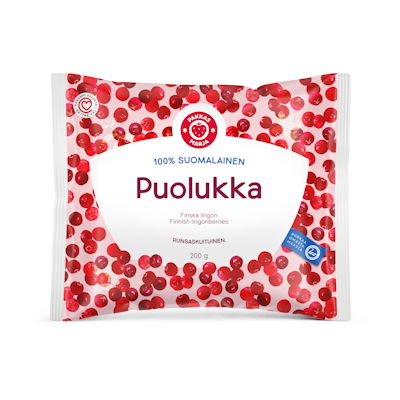 Pakkasmarja puolukka 200g suomalainen pakaste