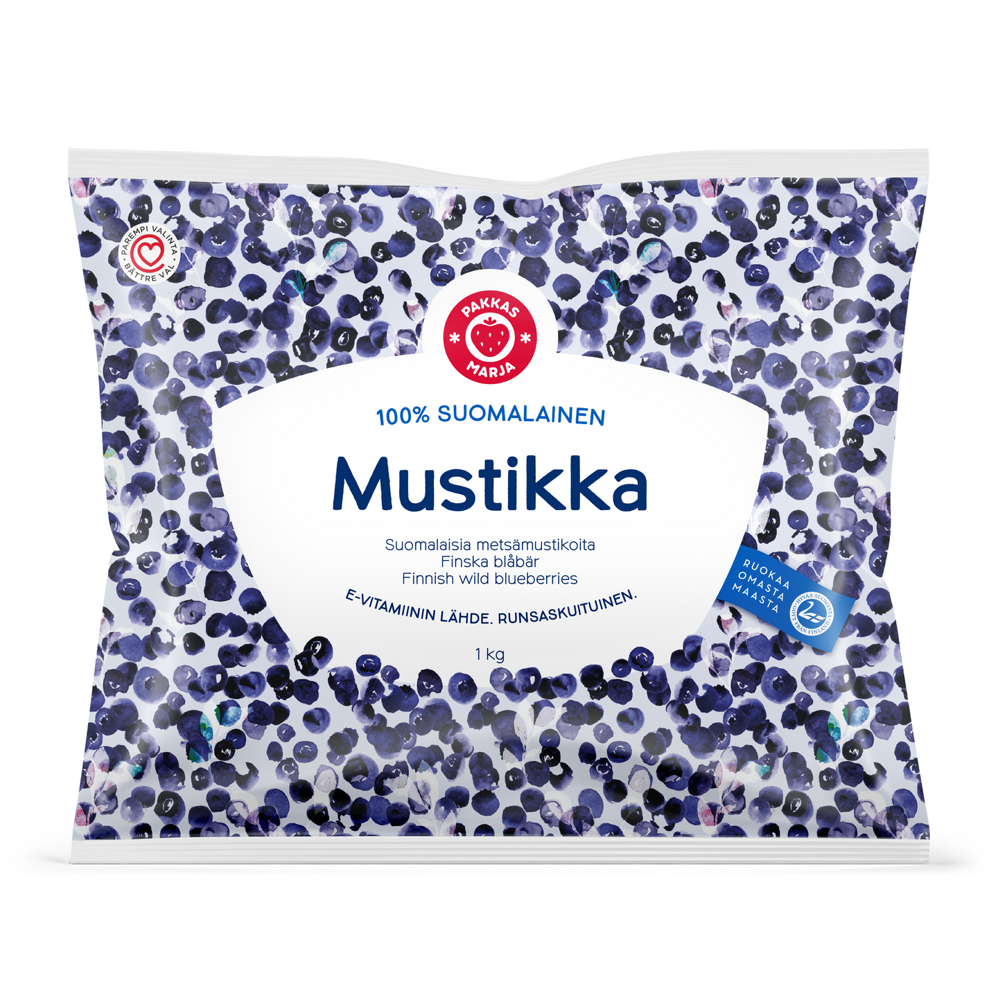 Pakkasmarja mustikka 1kg suomalainen pakaste | K-Ruoka Verkkokauppa