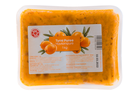 Pakkasmarja tyrnipuree Viro 1kg pakaste