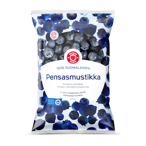 Pakkasmarja suomalainen pensasmustikka 175g pakaste