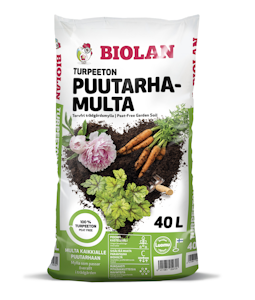 Biolan turpeeton puutarhamulta 40 l