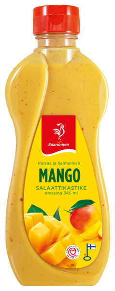 Saarioinen salaattikastike mango 345ml
