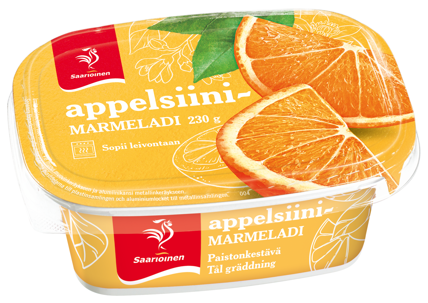 Saarioinen Appelsiinimarmeladi 230g