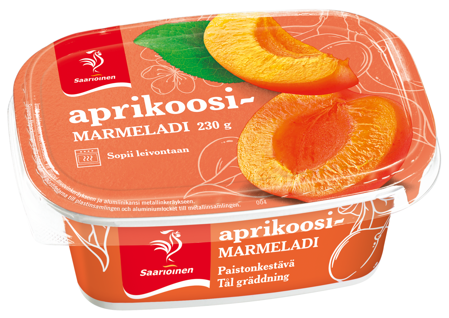 Saarioinen Aprikoosimarmeladi 230g