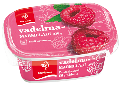 Saarioinen Vadelmamarmeladi 230g