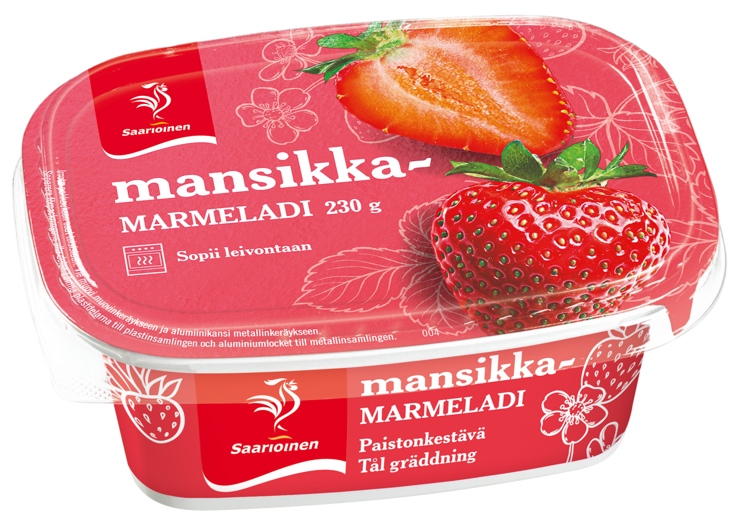 Saarioinen Mansikkamarmeladi 230g