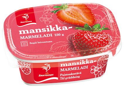 Saarioinen Mansikkamarmeladi 230g