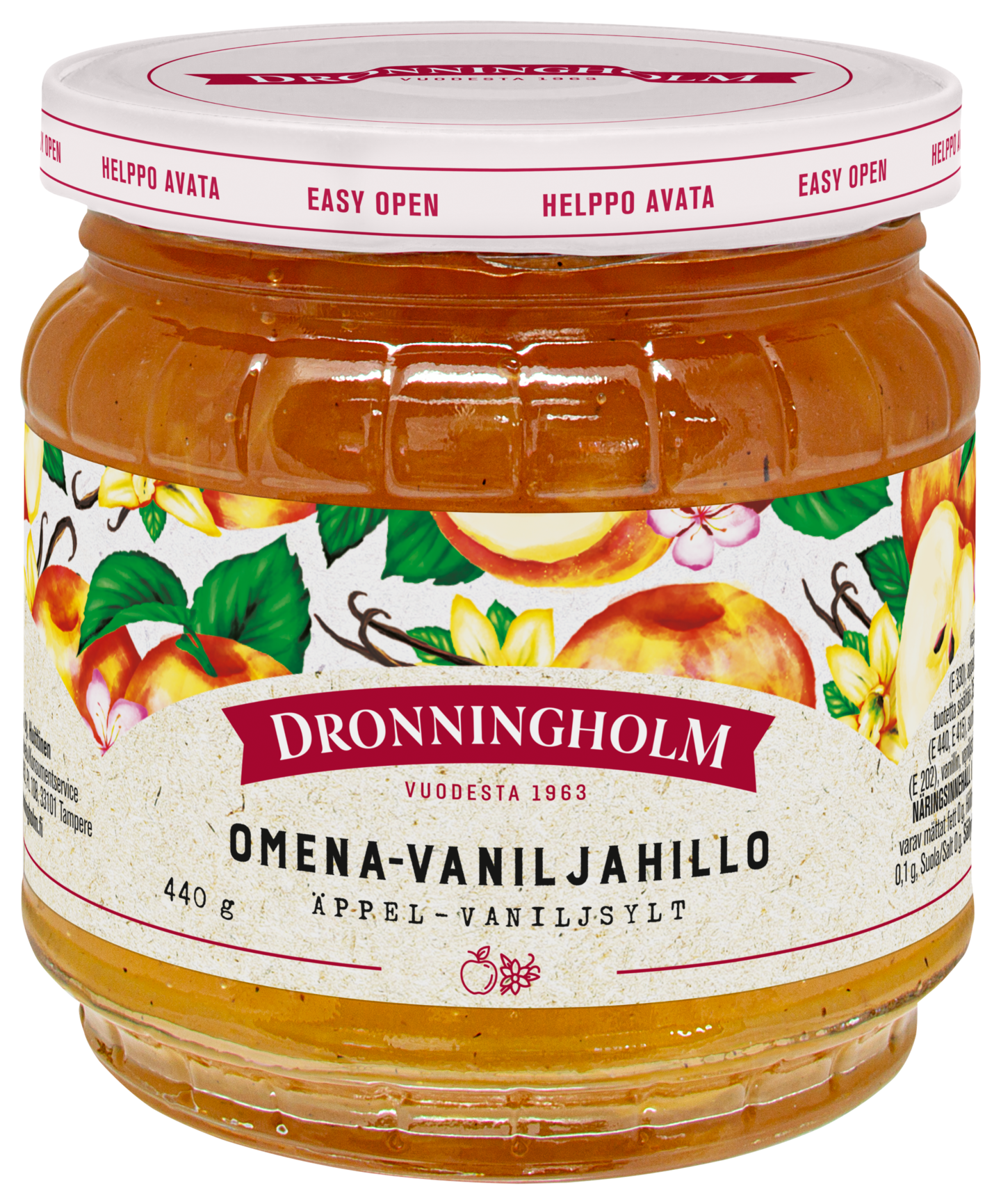 Dronningholm Omena-vaniljahillo440g