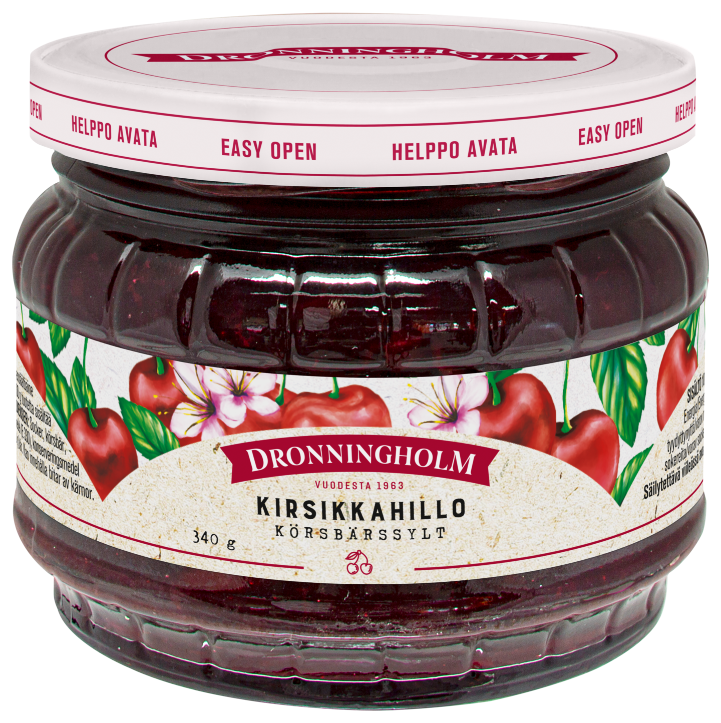 Dronningholm kirsikkahillo 340g