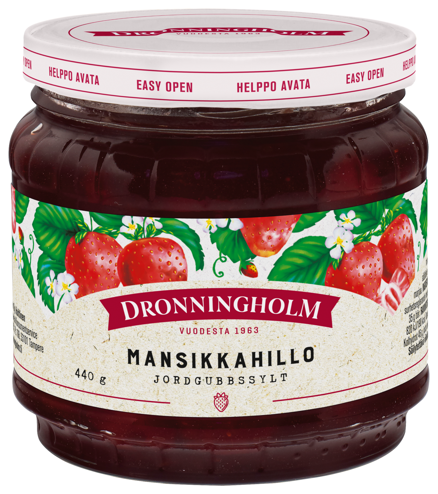 Dronningholm Mansikkahillo 440g