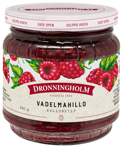 Dronningholm Vadelmahillo 440g