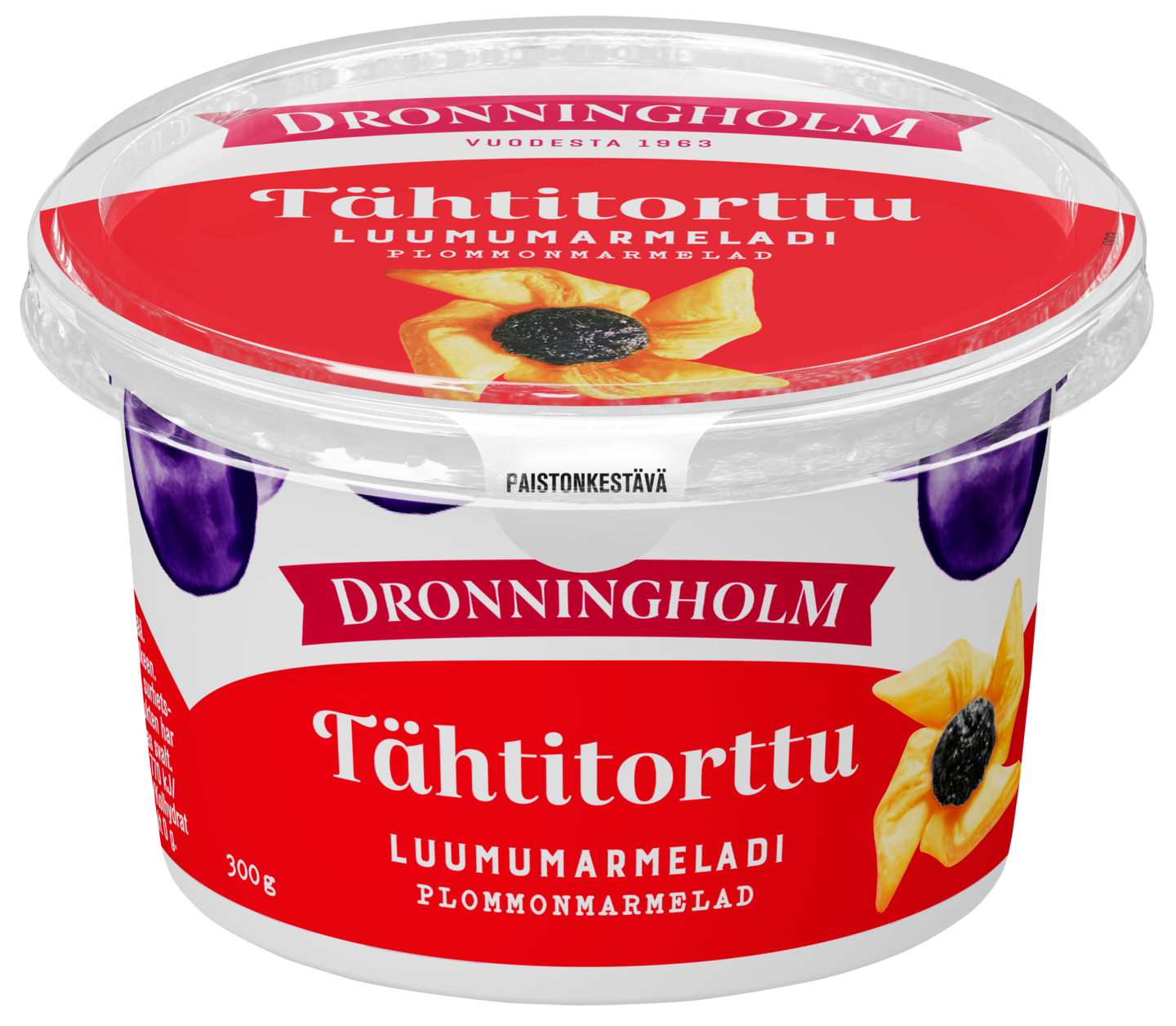 Dronningholm Tähtitorttu Luumumarmeladi 300g | K-Ruoka Verkkokauppa