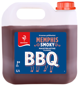 Saarioinen Memphis Smoky BBQ -maustekastike 3,2l