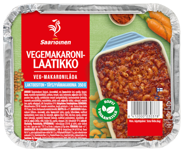 Saarioinen vegemakaronilaatikko 350g