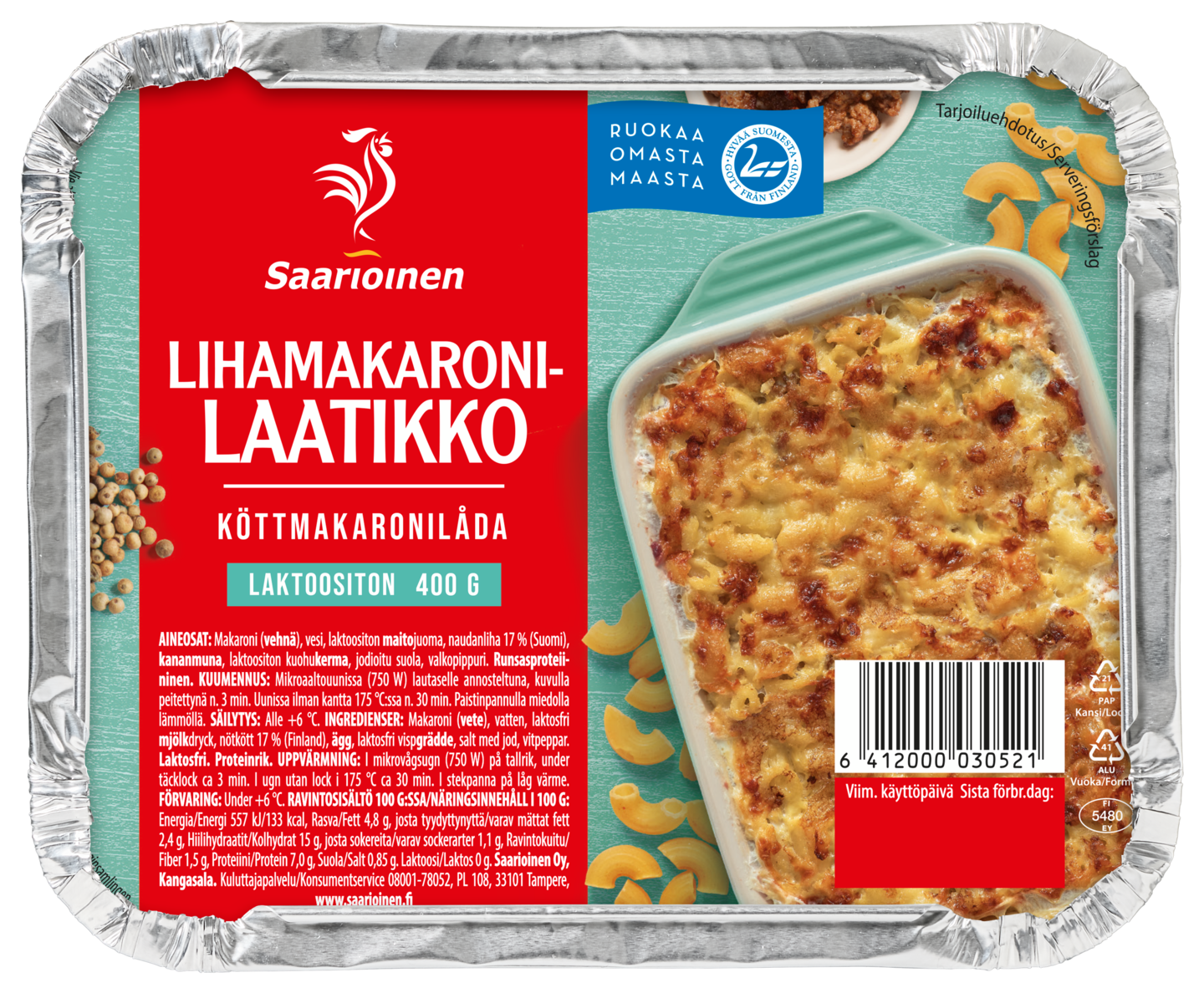 Saarioinen Lihamakaronilaatikko 400 g