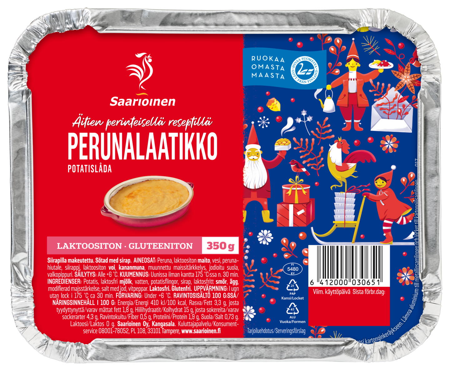 Saarioinen perunalaatikko 350 g