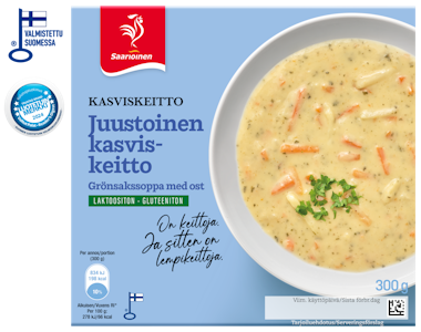 Saarioinen Juustoinen kasviskeitto 300 g